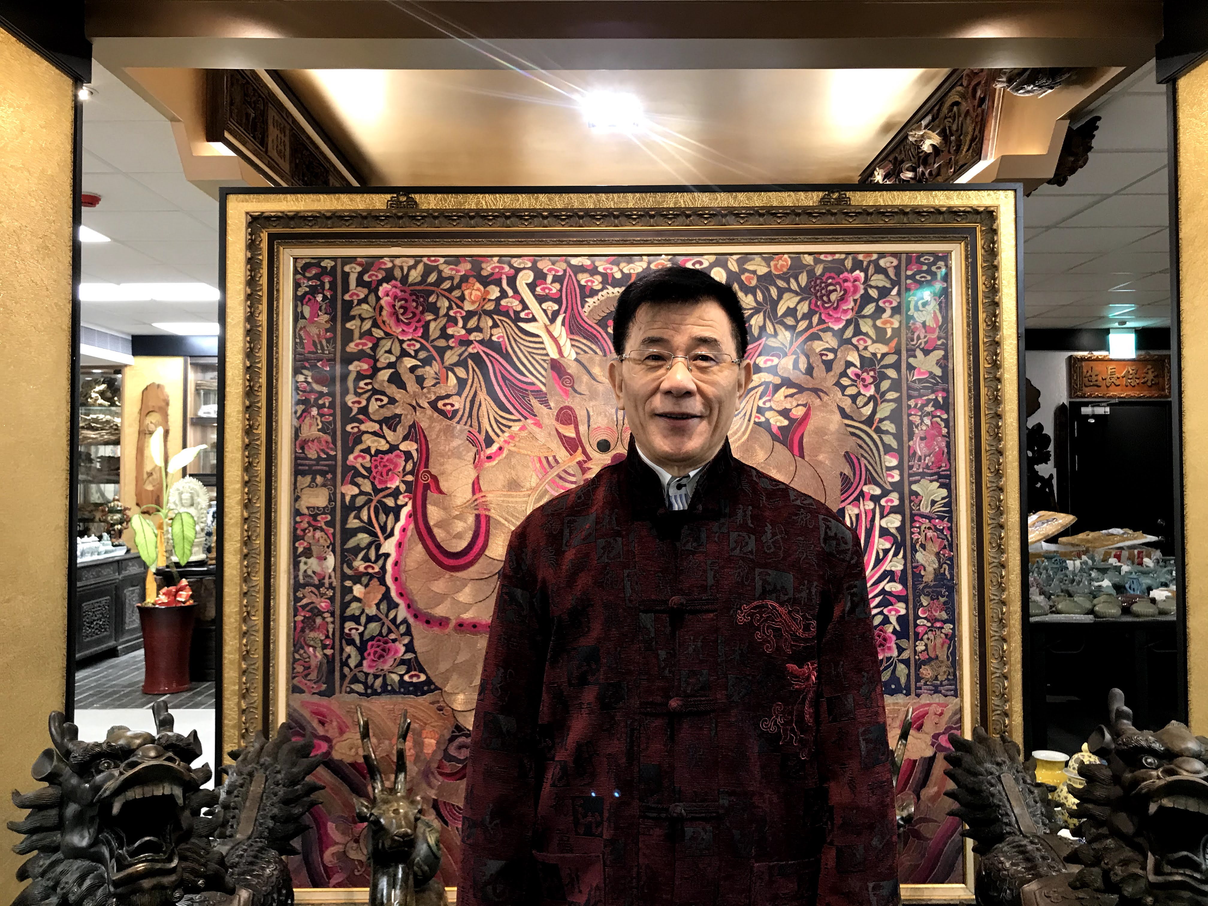 圖:國際道家學術總會總會長李亨利博士(記者黃蕙蘭/攝)